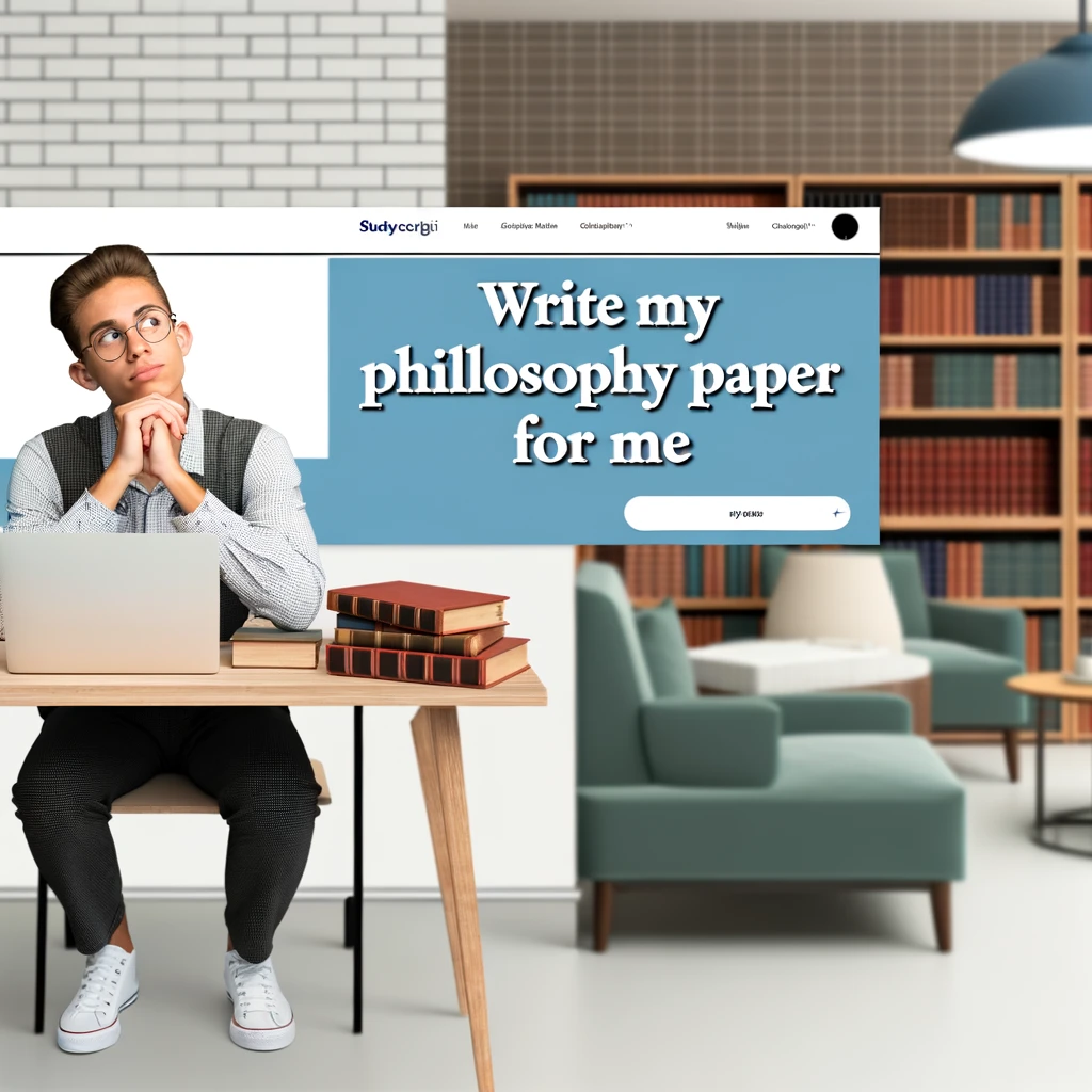 Write My Philosophy Paper For Me